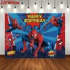 10/20 people Spiderman Theme Birthday Party Decorations Set Paper Cup 7inch Plate Superhero Baby Shower Kids Boys Party Supplies - Image 19