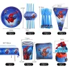 10/20 people Spiderman Theme Birthday Party Decorations Set Paper Cup 7inch Plate Superhero Baby Shower Kids Boys Party Supplies - Image 3