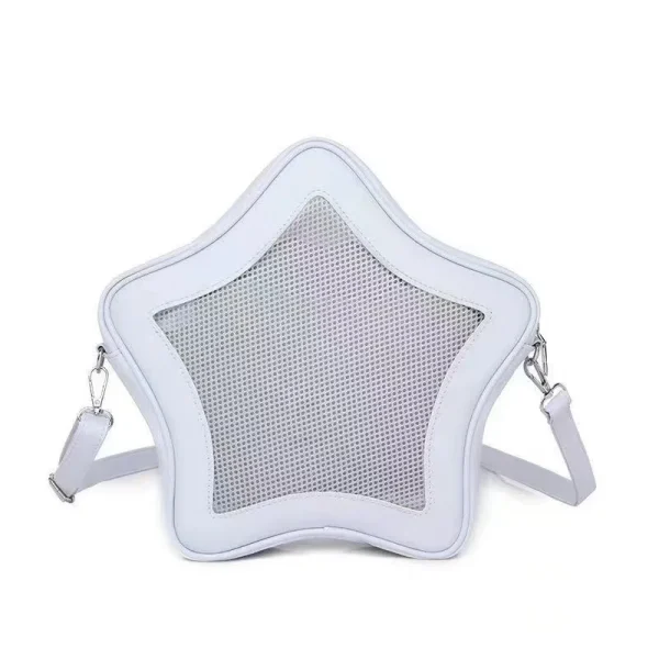 New Ita Bag Backpacks 2024 Popular Japanese Transparent School Bag for Women Cute Lolita Sweet Chic Star Aesthetic Crossbody Bag - Image 10