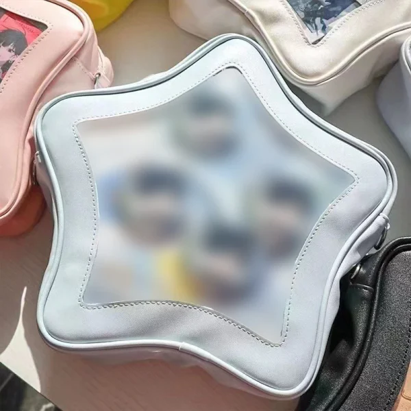 New Ita Bag Backpacks 2024 Popular Japanese Transparent School Bag for Women Cute Lolita Sweet Chic Star Aesthetic Crossbody Bag - Image 6