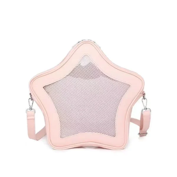 New Ita Bag Backpacks 2024 Popular Japanese Transparent School Bag for Women Cute Lolita Sweet Chic Star Aesthetic Crossbody Bag - Image 11