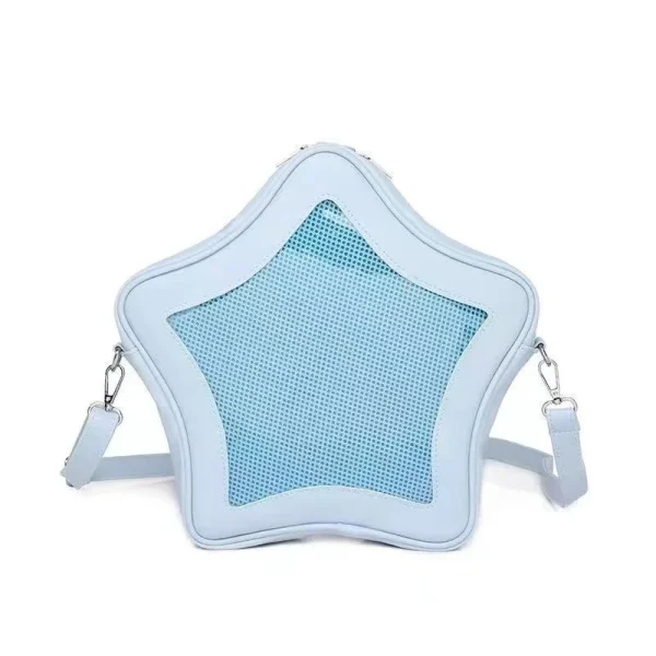 New Ita Bag Backpacks 2024 Popular Japanese Transparent School Bag for Women Cute Lolita Sweet Chic Star Aesthetic Crossbody Bag - Image 9