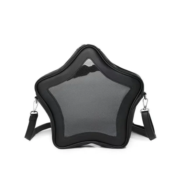 New Ita Bag Backpacks 2024 Popular Japanese Transparent School Bag for Women Cute Lolita Sweet Chic Star Aesthetic Crossbody Bag - Image 7